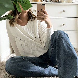 Abercrombie & Fitch Slouchy Scoop Neck Sweater XL